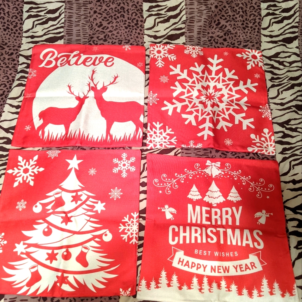 Christmas pillow covers
